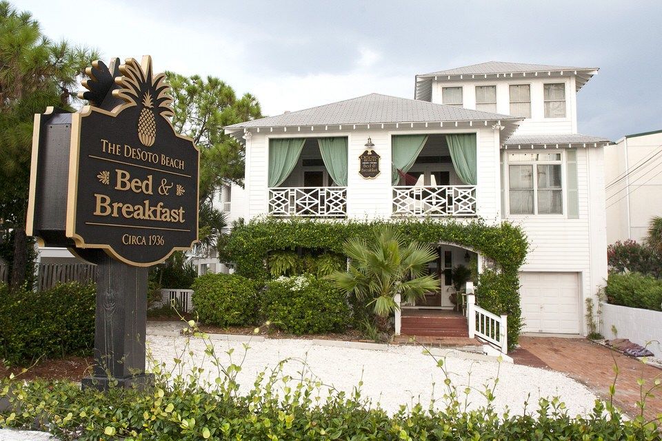タイビーアイランド デソト ビーチ ベッド＆ブレックファースト Bed & Breakfast エクステリア 写真
